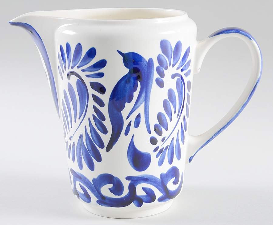Puebla Blue 40 Oz Pitcher by Anfora (Mexico)-1