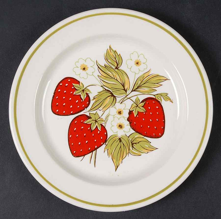 Berry Patch Salad Plate by Anchor Hocking-1