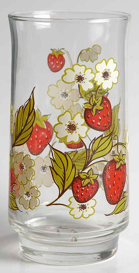 Berry Patch Glassware Tall Tumbler by Anchor Hocking-1