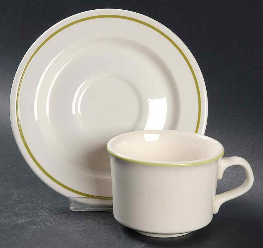 Berry Patch Flat Cup & Saucer Set by Anchor Hocking-1