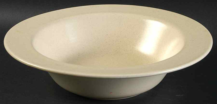 Buttercream 9" Round Vegetable Bowl by Anchor Hocking-1