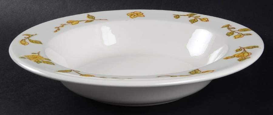 Devonshire Rim Soup Bowl by Anchor Hocking-1