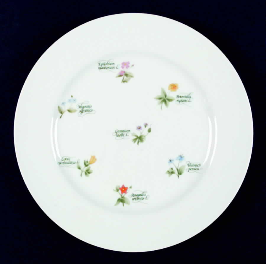 Floret Dinner Plate by Anchor Hocking-1