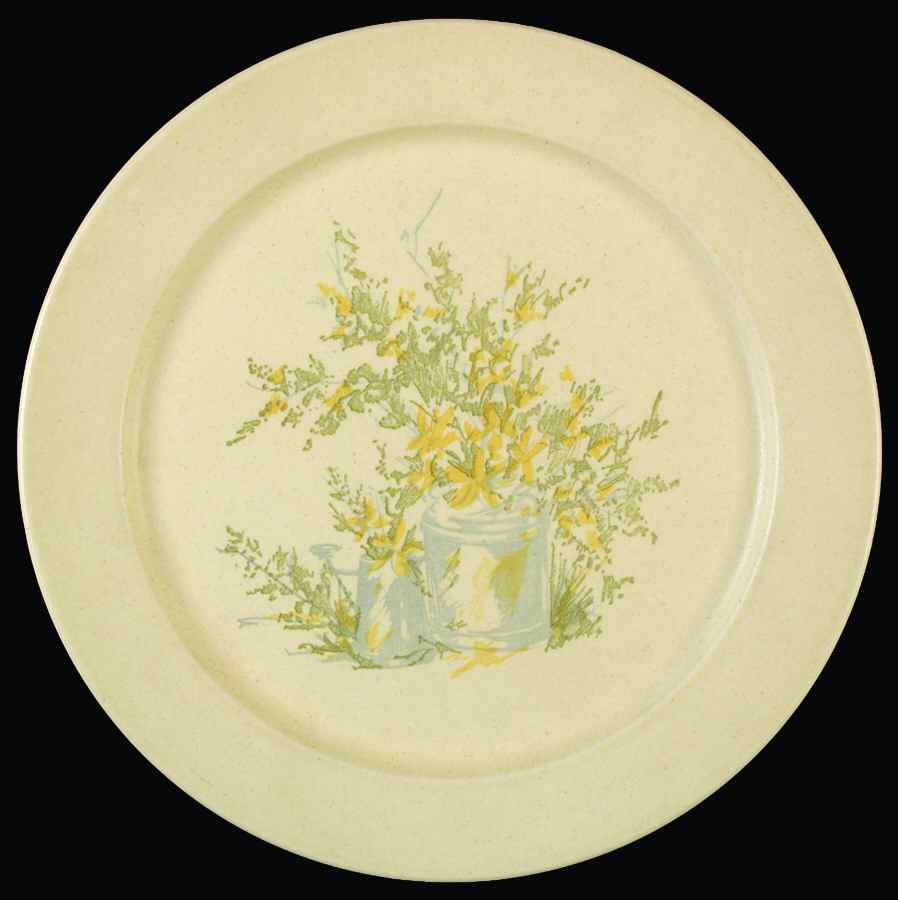 Forsythia 12" Chop Plate (Round Platter) by Anchor Hocking-1
