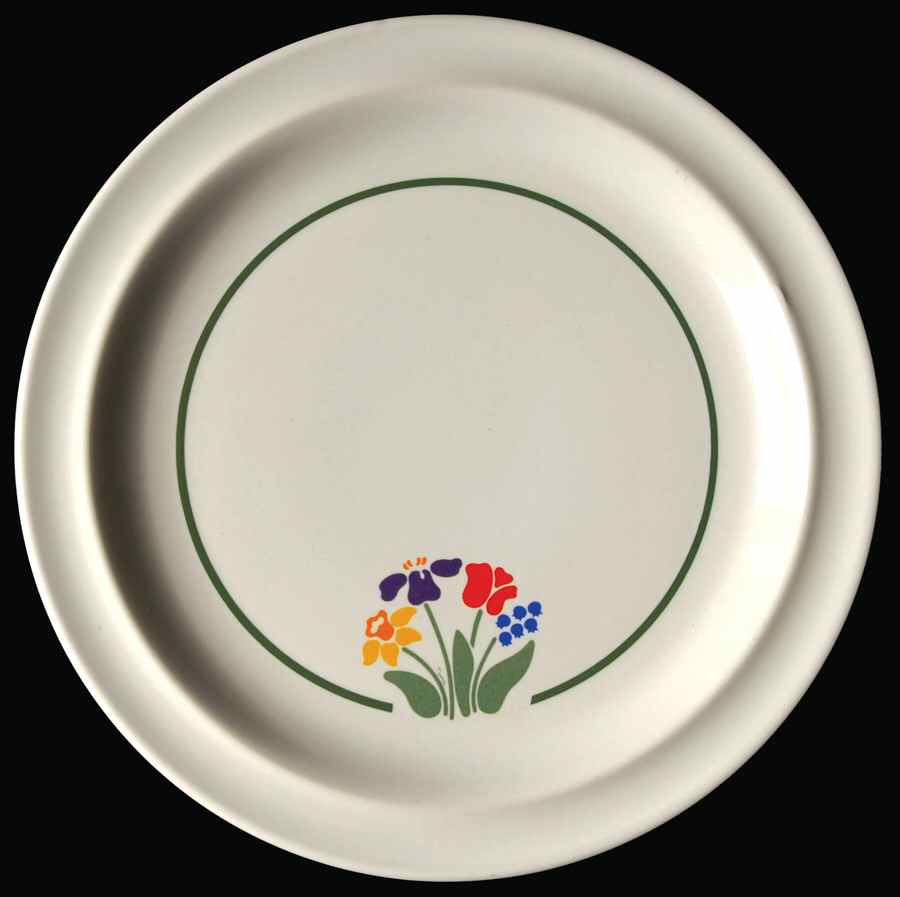 Greenhouse Salad Plate by Anchor Hocking-1
