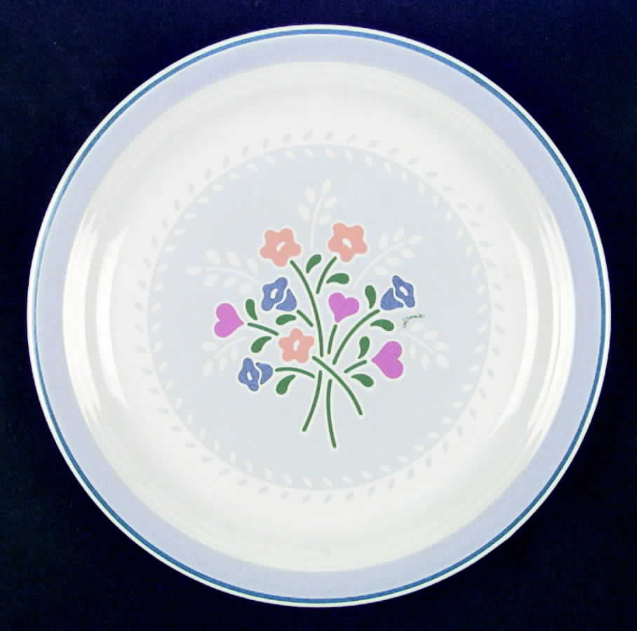 Laurelwood Dinner Plate by Anchor Hocking-1