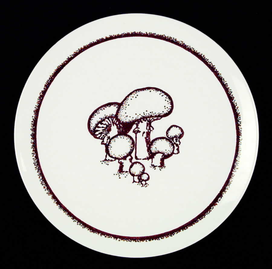 Merrie Mushroom Dinner Plate by Anchor Hocking-1