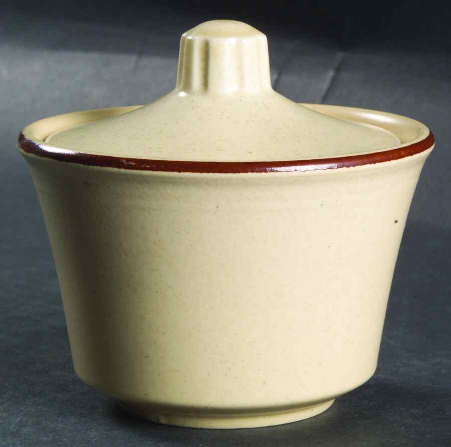 Mountain Ash Sugar Bowl & Lid by Anchor Hocking-1