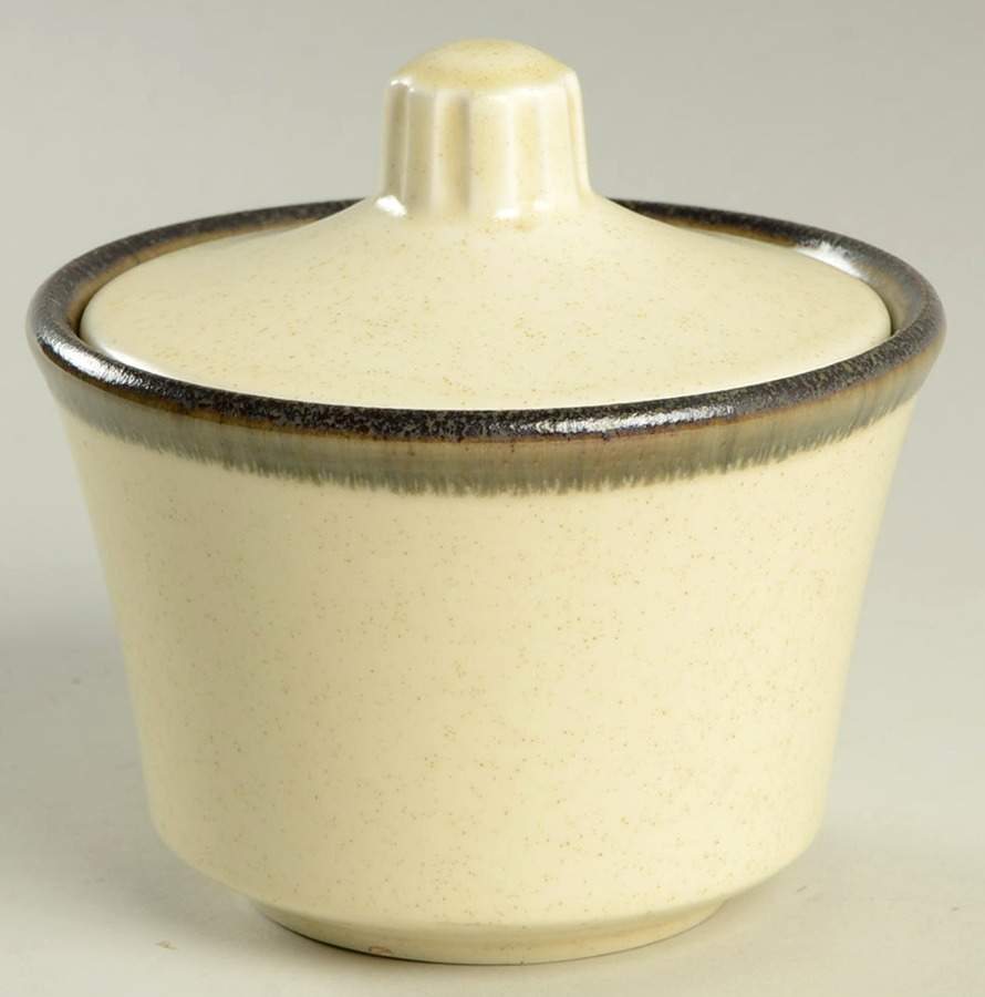 Peppercorn Sugar Bowl & Lid by Anchor Hocking-1