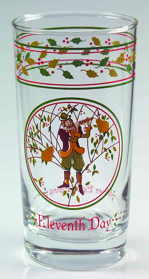 Twelve Days of Christmas 10 Oz Glassware Tumbler by Anchor Hocking-1