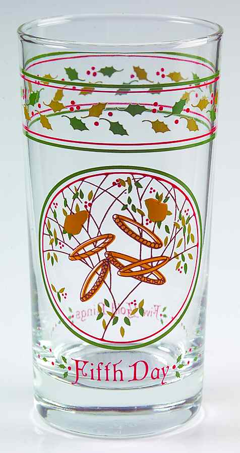 Twelve Days of Christmas 10 Oz Glassware Tumbler by Anchor Hocking-1