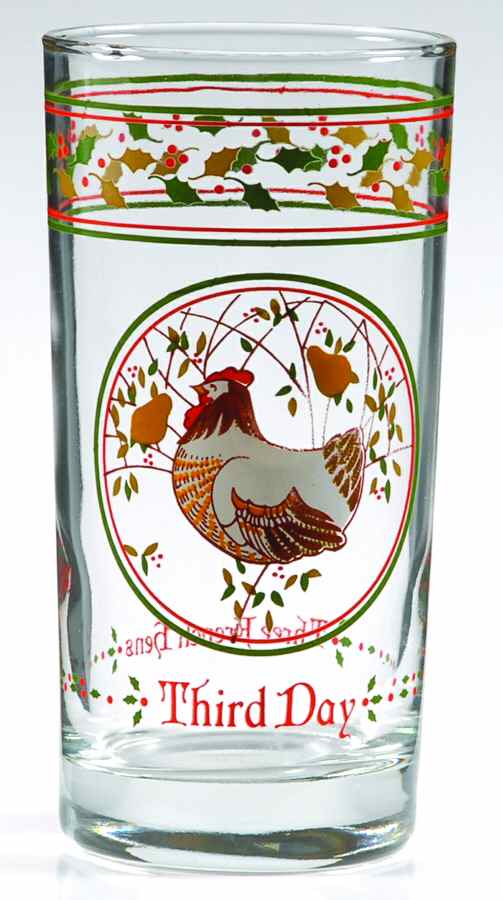 Twelve Days of Christmas 10 Oz Glassware Tumbler by Anchor Hocking-1