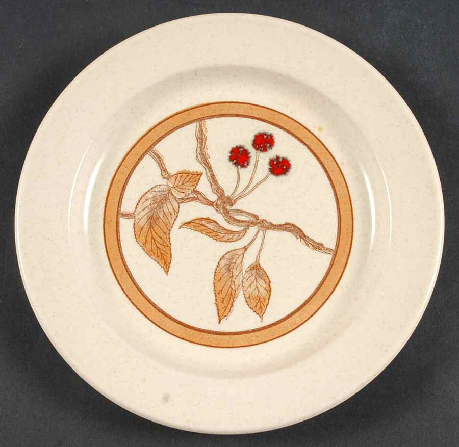 Wild Cherry Salad Plate by Anchor Hocking-1