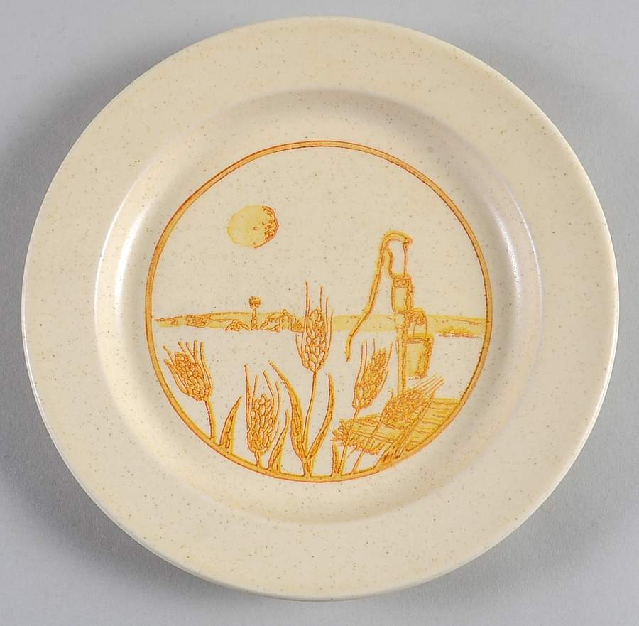 Windmill Salad Plate by Anchor Hocking-1