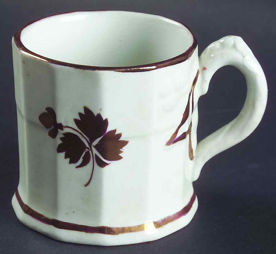 Tea Leaf (Embossed Lily Rim) Mug by Anthony Shaw-1