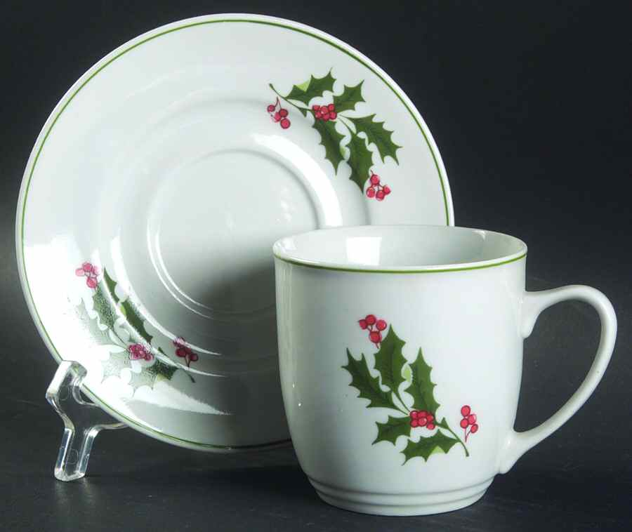 AOI1 Flat Cup & Saucer Set by Alco-1
