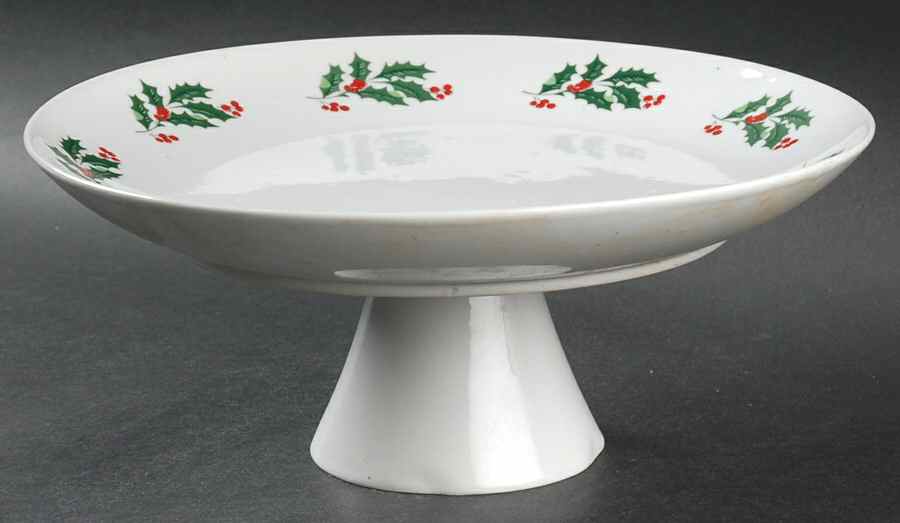 Holiday 10" Diameter Pedestal Cake Stand by Alco-1