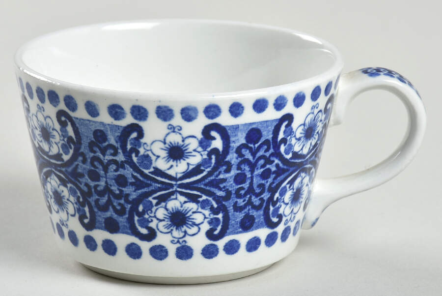 Ali Blue Flat Cup by Arabia of Finland-1