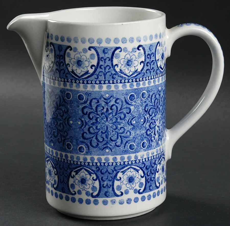 Ali Blue 32 Oz Pitcher by Arabia of Finland-1