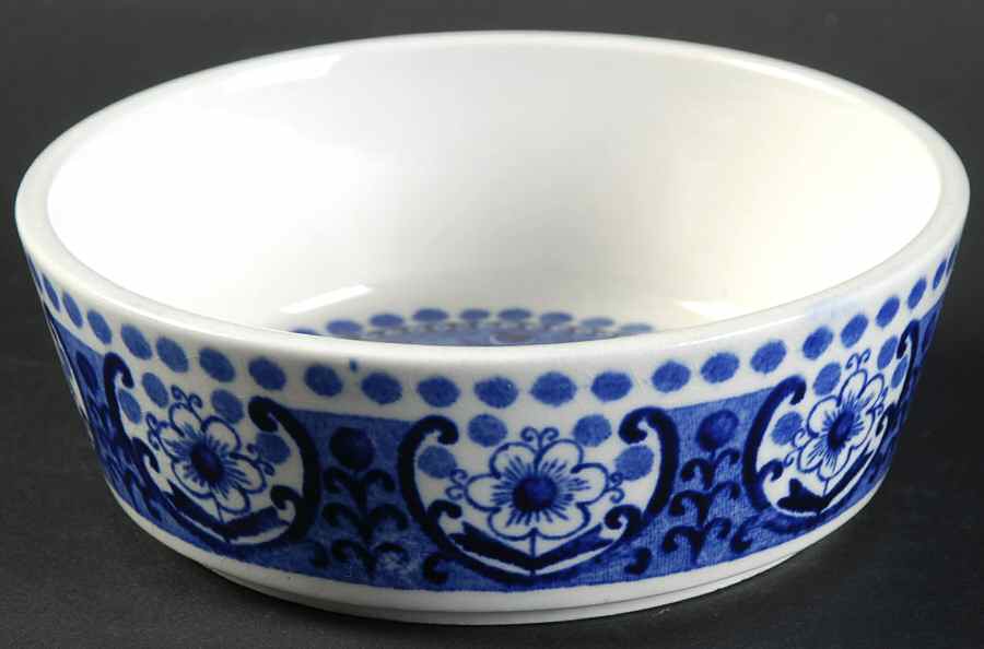 Ali Blue Fruit/Dessert (Sauce) Bowl by Arabia of Finland-1