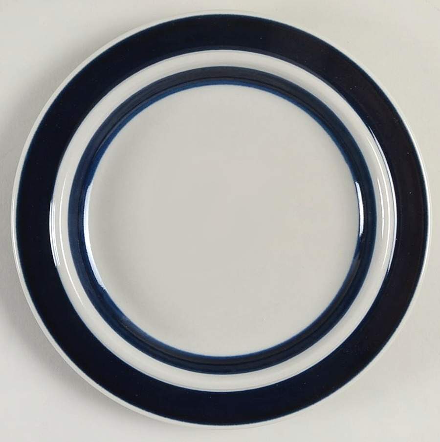 Anemone Blue Salad Plate by Arabia of Finland-1