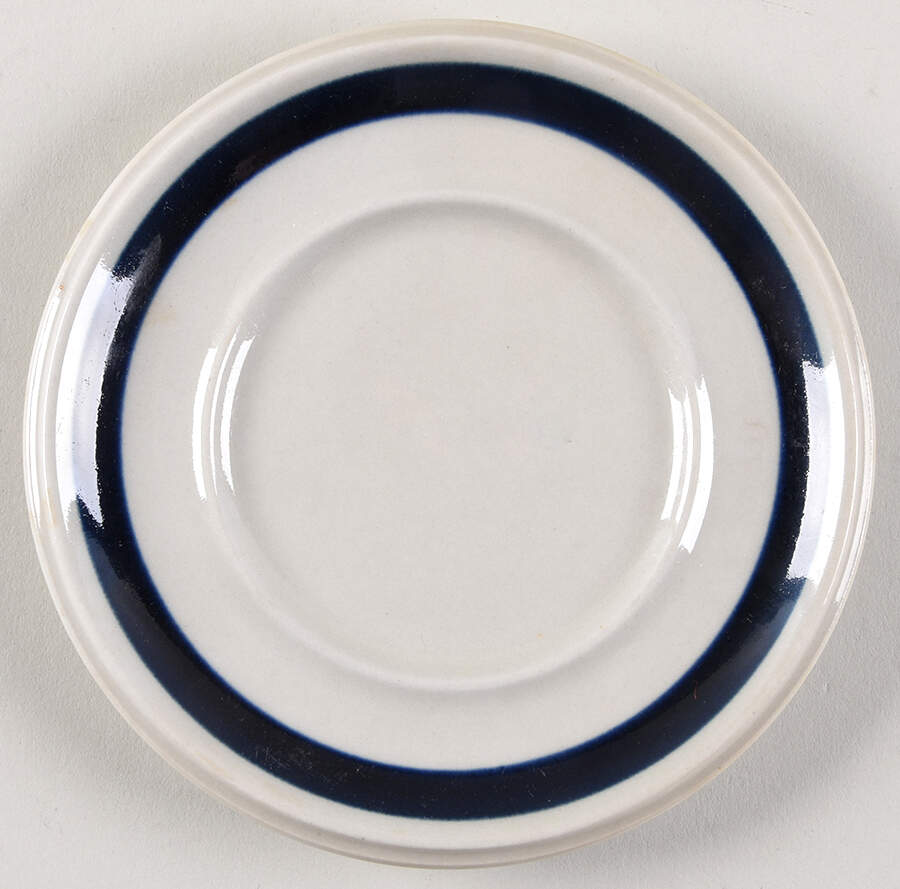 Anemone Blue Saucer for Flat Cup by Arabia of Finland-1