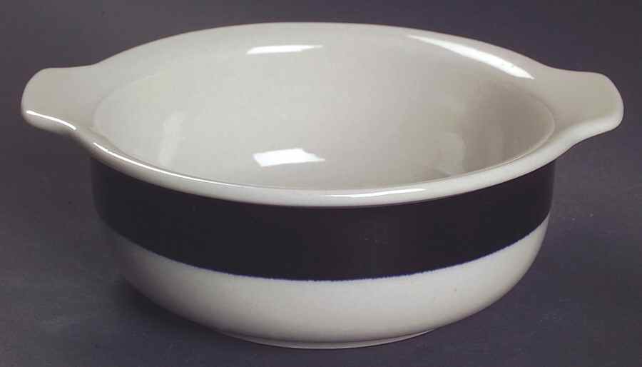 Anemone Blue Lugged Cereal Bowl by Arabia of Finland-1