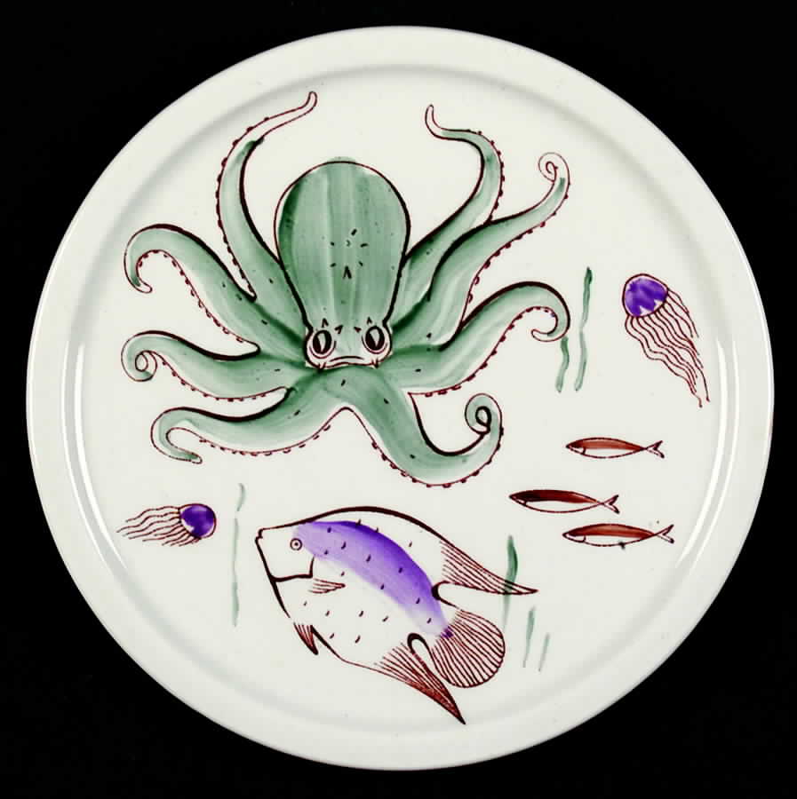 Aquarium Trivet by Arabia of Finland-1