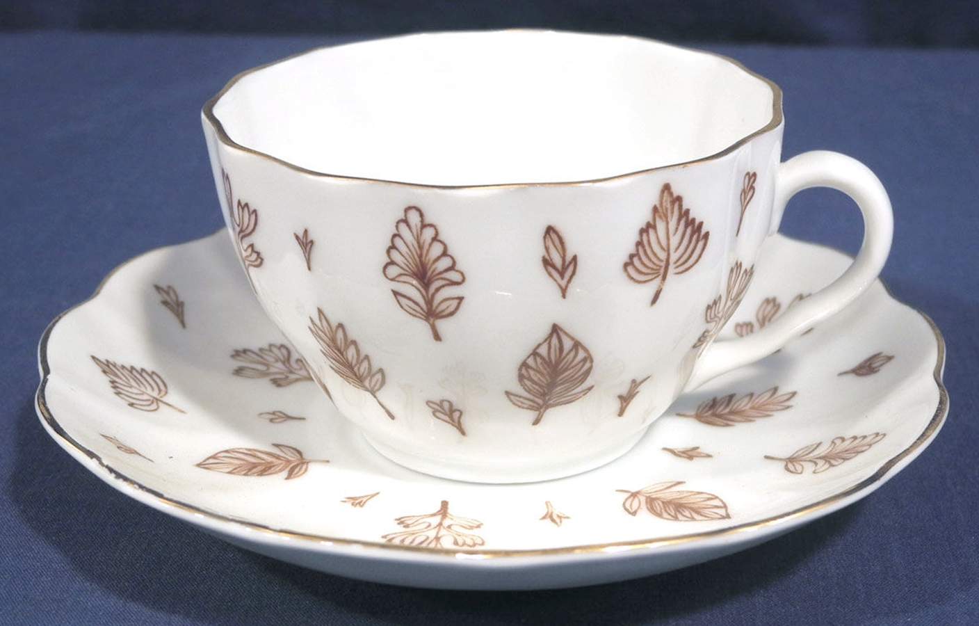 ARA30 Flat Cup & Saucer Set by Arabia of Finland-1