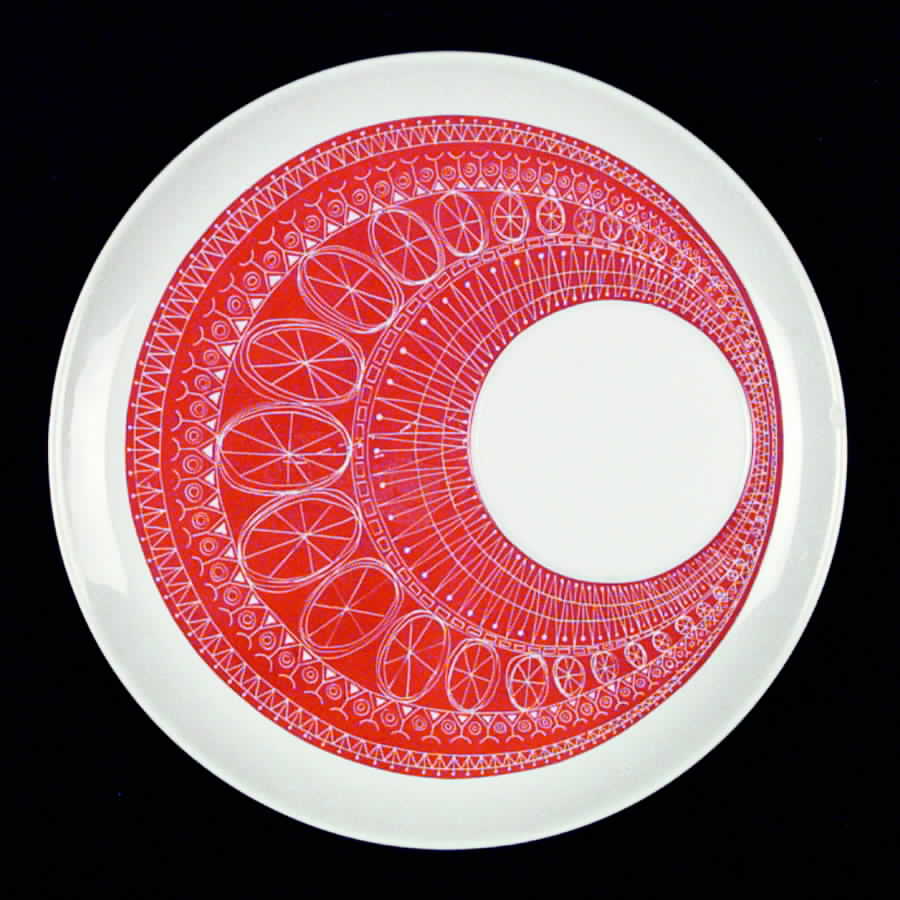 ARA39 Snack Plate by Arabia of Finland-1