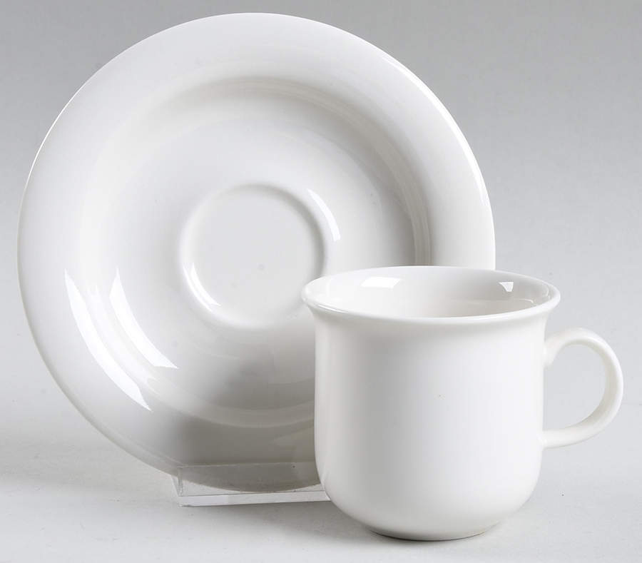 Arctica Flat Demitasse Cup & Saucer Set by Arabia of Finland-1