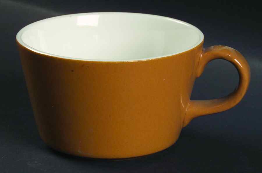Atria Butterscotch Flat Cup by Arabia of Finland-1