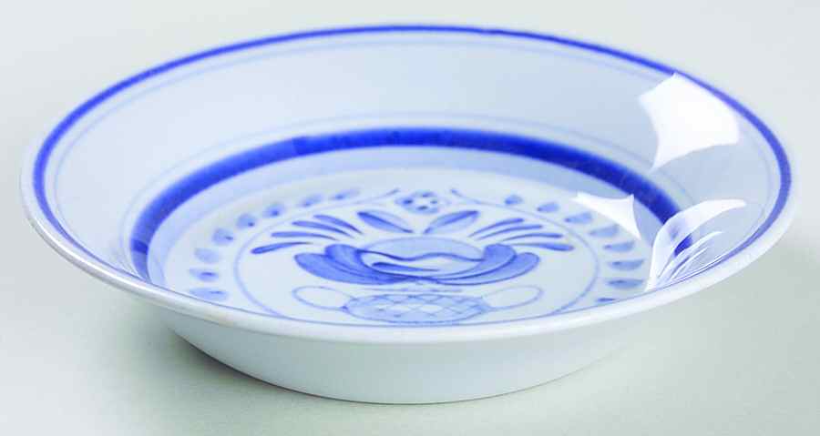 Blue Rose Fruit/Dessert (Sauce) Bowl by Arabia of Finland-1