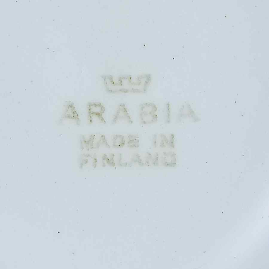 Christmas Wreath Footed Cup by Arabia of Finland-1
