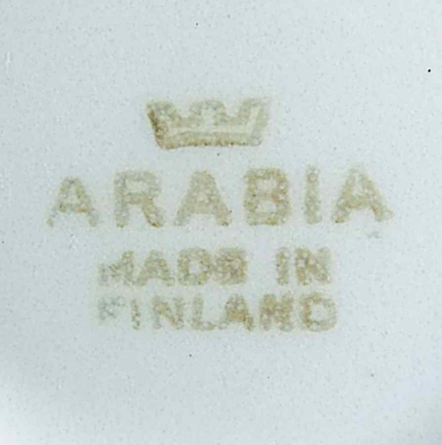 Christmas Wreath Saucer by Arabia of Finland-1
