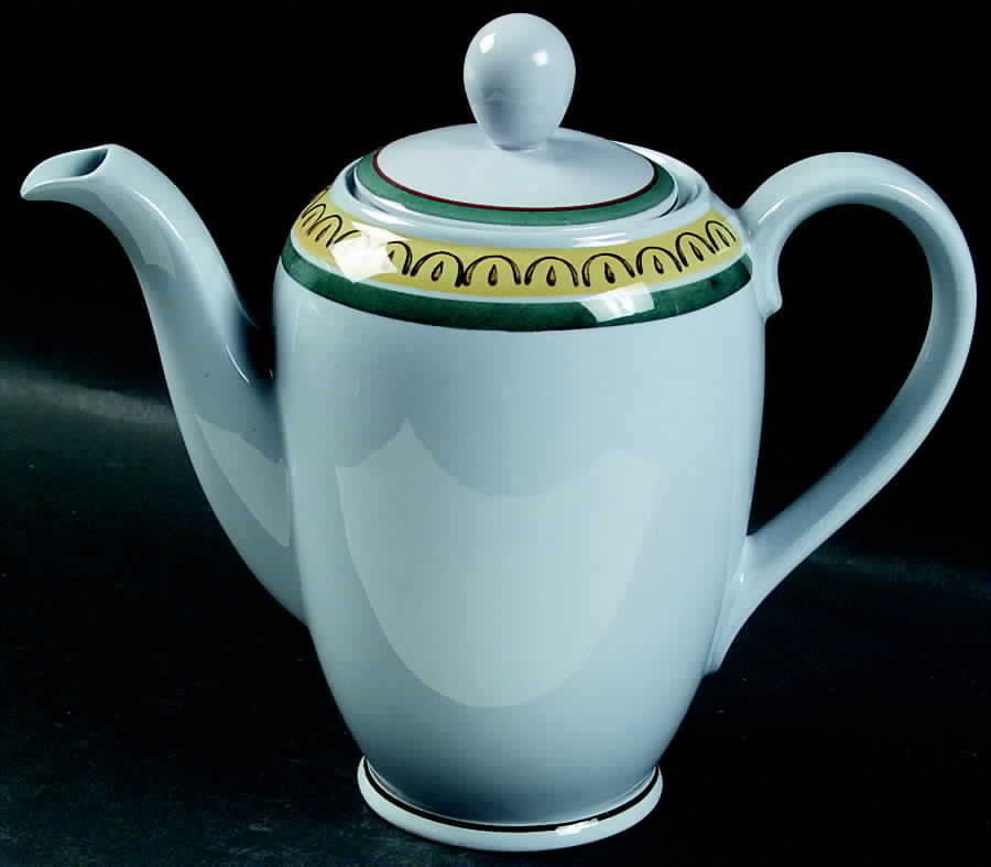 Crown Band Coffee Pot & Lid by Arabia of Finland-1