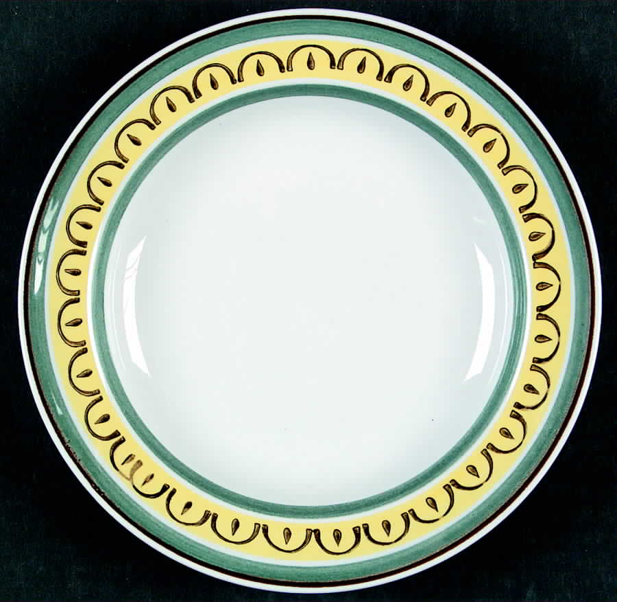 Crown Band Rim Soup Bowl by Arabia of Finland-1