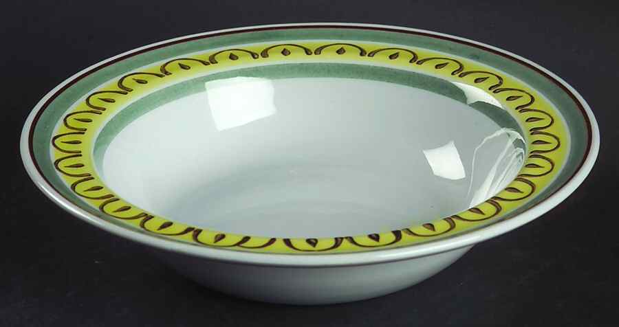 Crown Band Rim Cereal Bowl by Arabia of Finland-1
