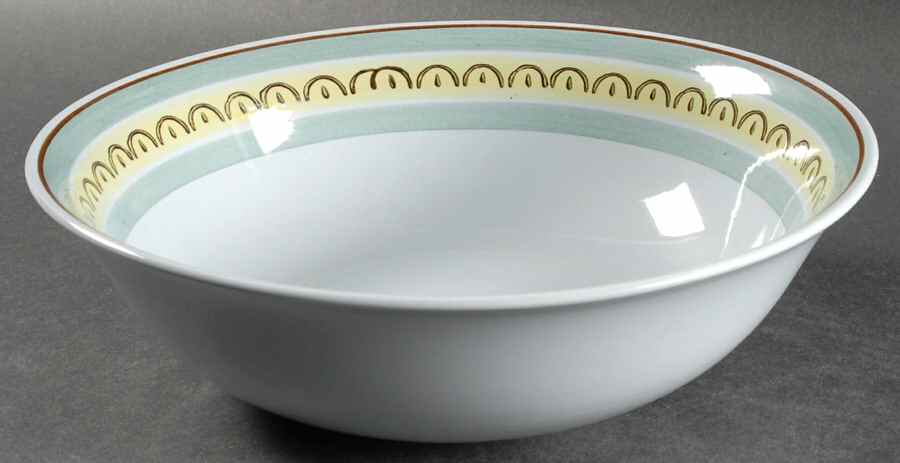 Crown Band 10" Round Vegetable Bowl by Arabia of Finland-1