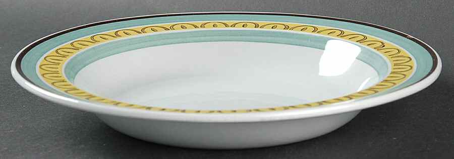 Crown Band Rim Soup Bowl by Arabia of Finland-1