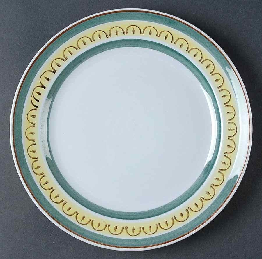 Crown Band Luncheon Plate by Arabia of Finland-1