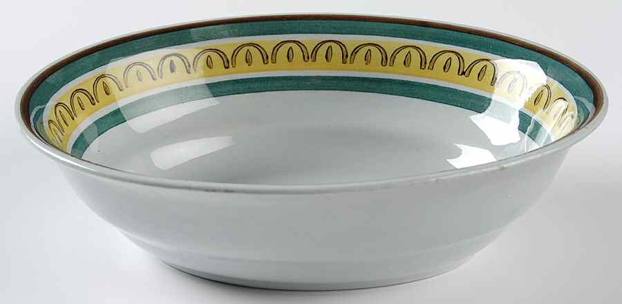 Crown Band 8" Oval Vegetable Bowl by Arabia of Finland-1