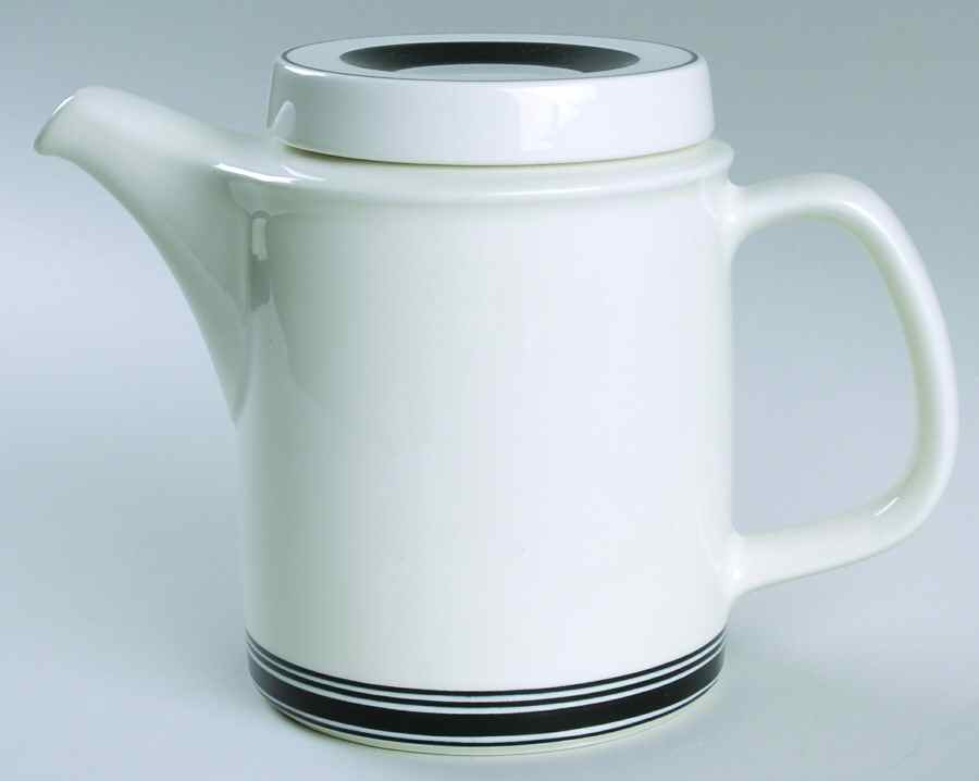 Faenza Black Coffee Pot & Lid by Arabia of Finland-1