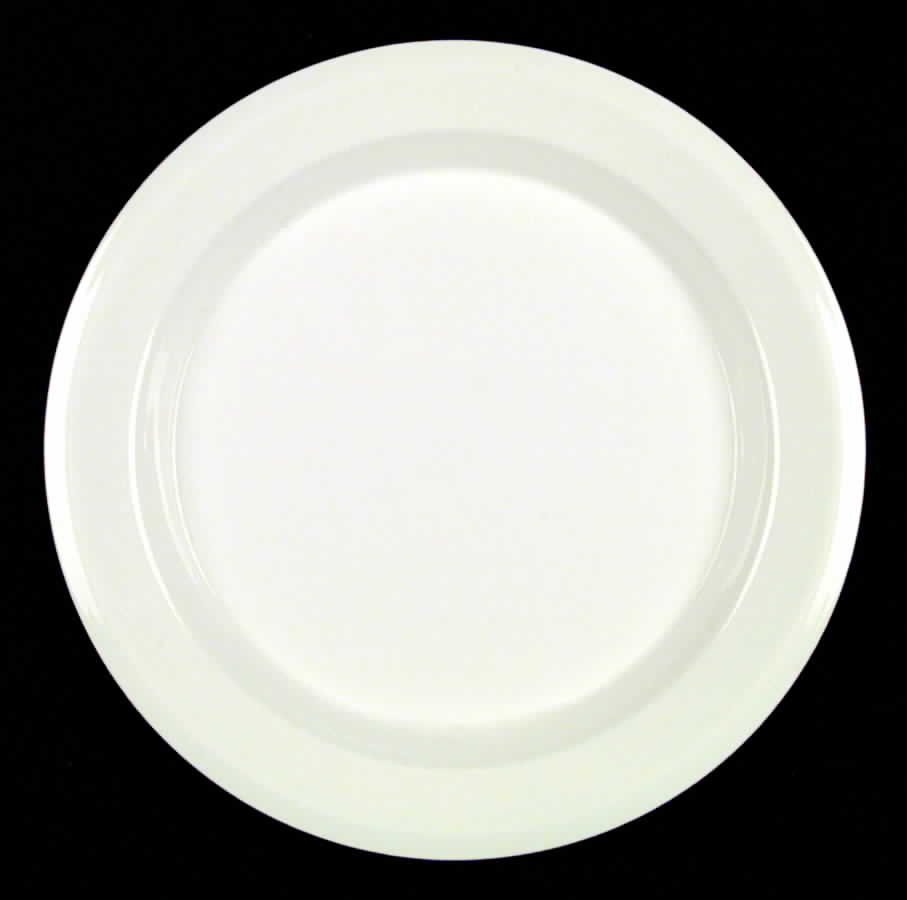 Faenza White Dinner Plate by Arabia of Finland-1