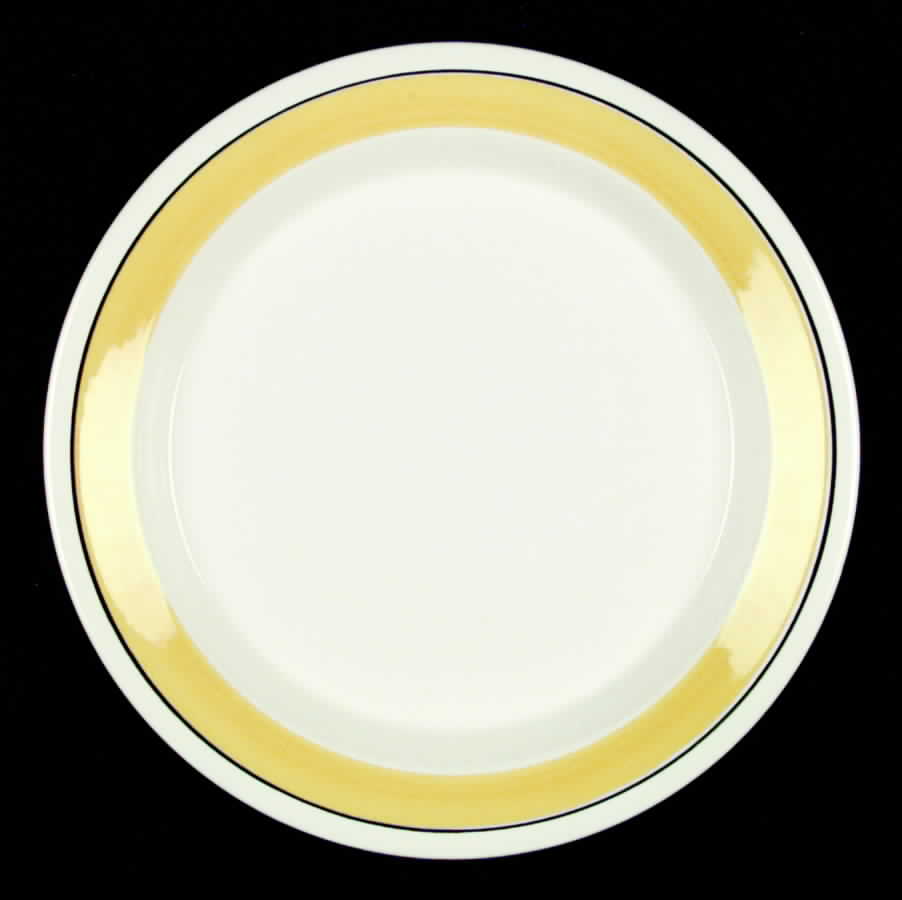 Faenza Yellow Dinner Plate by Arabia of Finland-1