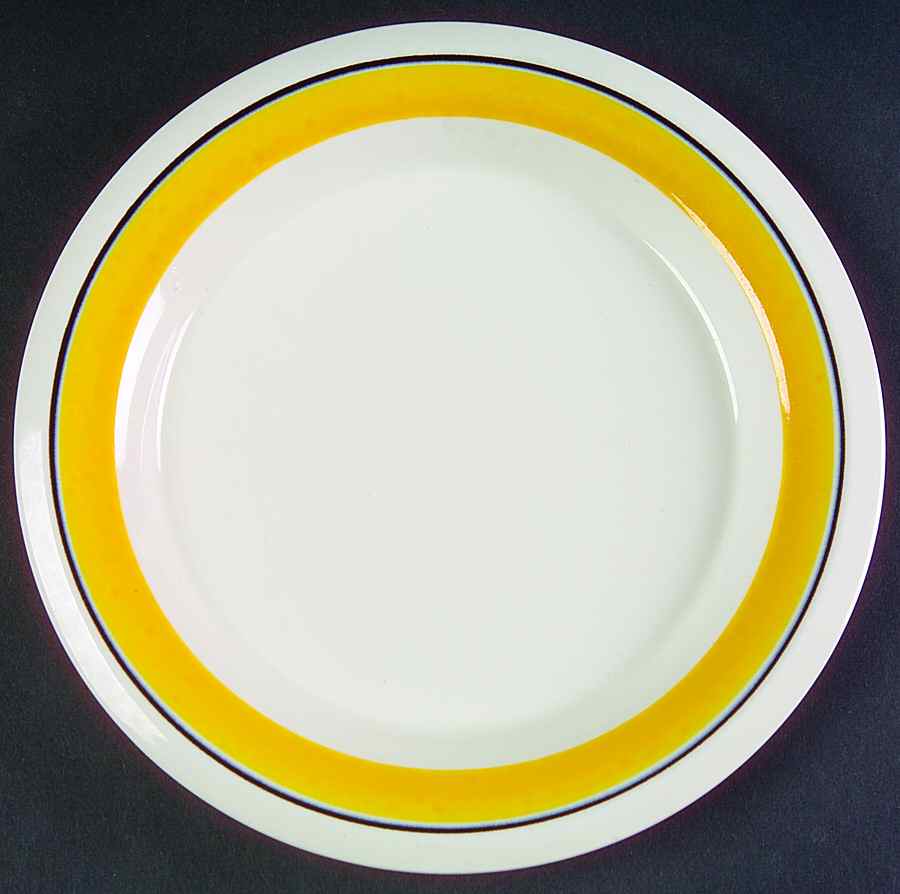 Faenza Yellow Bread & Butter Plate by Arabia of Finland-1