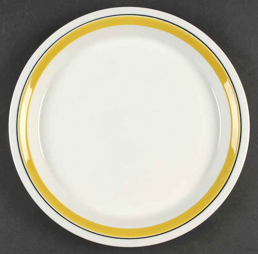 Faenza Yellow 12" Chop Plate (Round Platter) by Arabia of Finland-1