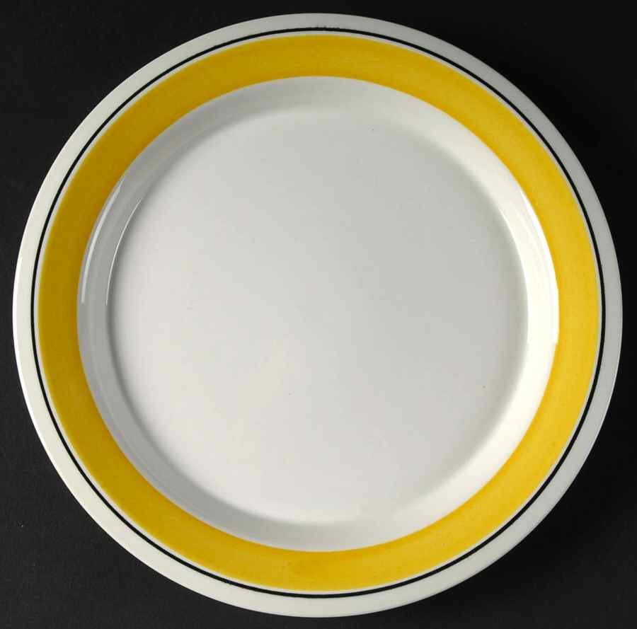 Faenza Yellow Salad Plate by Arabia of Finland-1