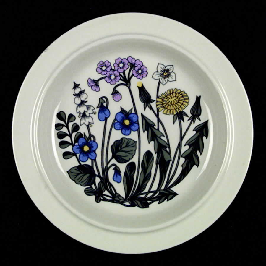 Flora Dinner Plate by Arabia of Finland-1
