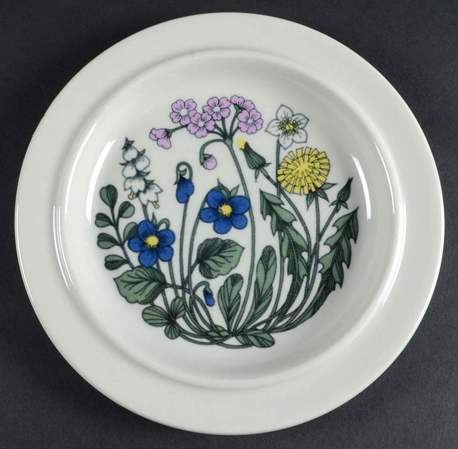 Flora Salad Plate by Arabia of Finland-1
